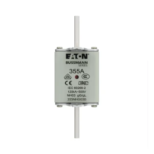 Eaton - Smeltpatroon (mes) - NH FUSE 355A 500V GG/GL SIZE 03 355NHG03B 12933848