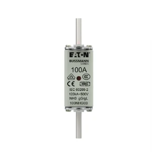 Eaton - Smeltpatroon (mes) - NH FUSE 100A 500V GG/GL SIZE 0 100NHG0B 12933982