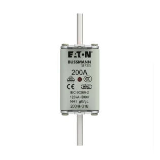 Eaton - Smeltpatroon (mes) - NH FUSE 200A 500V GG/GL SIZE 1 200NHG1B 12934072