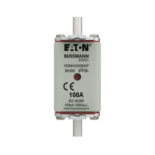 Eaton - Smeltpatroon (mes) - NH 100A 500V gG SIZE00 WEATHER RESI 100NHG00BWP 12934143