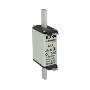 Eaton - Smeltpatroon (mes) - NH FUSE 63A 500V GL/GG SIZE 01 63NHG01BI 12934171