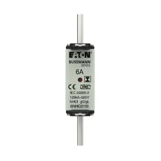Eaton - Smeltpatroon (mes) - BUSSMANN 6A 500V GG 01 6NHG01BI 12934262