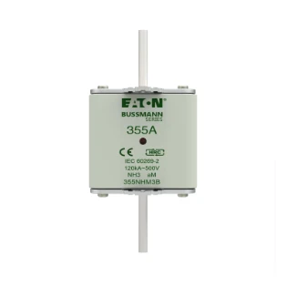 Eaton - Smeltpatroon (mes) - NH FUSE 355AMP 500V aM SIZE 3 DUAL 355NHM3B 12934270