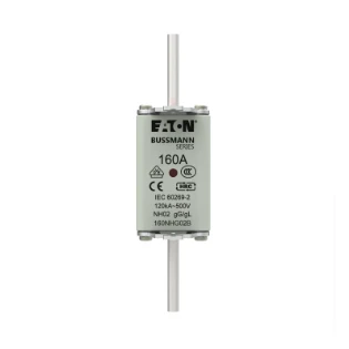 Eaton - Smeltpatroon (mes) - NH FUSE 160A 500V GG/GL SIZE 02 160NHG02B 12934366