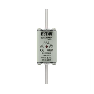 Eaton - Smeltpatroon (mes) - NH FUSE 35A 500V GG/GL SIZE 02 35NHG02B 12934488