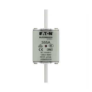 Eaton - Smeltpatroon (mes) - NH FUSE 355A 500V GG/GL SIZE 03 355NHG03B 12934509