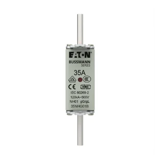 Eaton - Smeltpatroon (mes) - NH FUSE 35A 500V GG/GL SIZE 01 35NHG01B 12934519