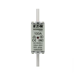 Eaton - Smeltpatroon (mes) - NH FUSE 100A 500V GG/GL SIZE 0 100NHG0B 12934735