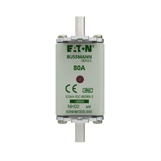 Eaton - Smeltpatroon (mes) - NH FUSE 80A 690V aM SIZE 00 80NHM00B-690 12934742
