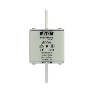 Eaton - Smeltpatroon (mes) - NH FUSE 500A 500V GG/GL SIZE 3 500NHG3B 12934849