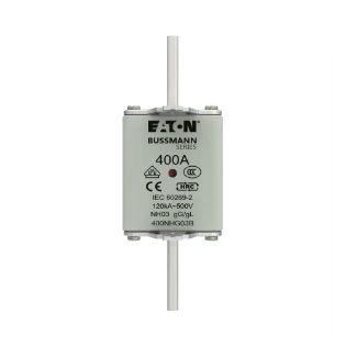 Eaton - Smeltpatroon (mes) - NH FUSE 400A 500V GG/GL SIZE 03 400NHG03B 12934939