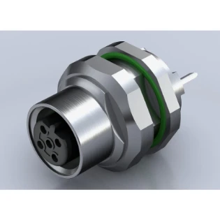 Weidmüller - Ronde connector, inbouw (PCB) - SAIE-M12BB-4S-H6.75TL 2421970000 129353