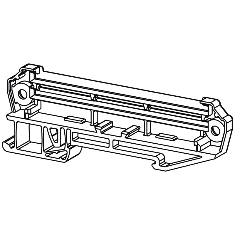 Weidmüller Profiel voor opbouw elektronica behuizing AP RF 80 RE 2025 8156200000 131629