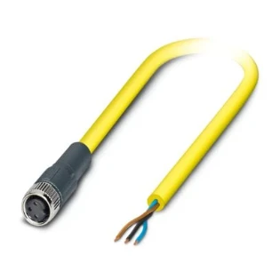 Phoenix Contact - Sensor/actorkabel met connector - SAC-3P- 5,0-542/M8 FS BK 1406317 13964791