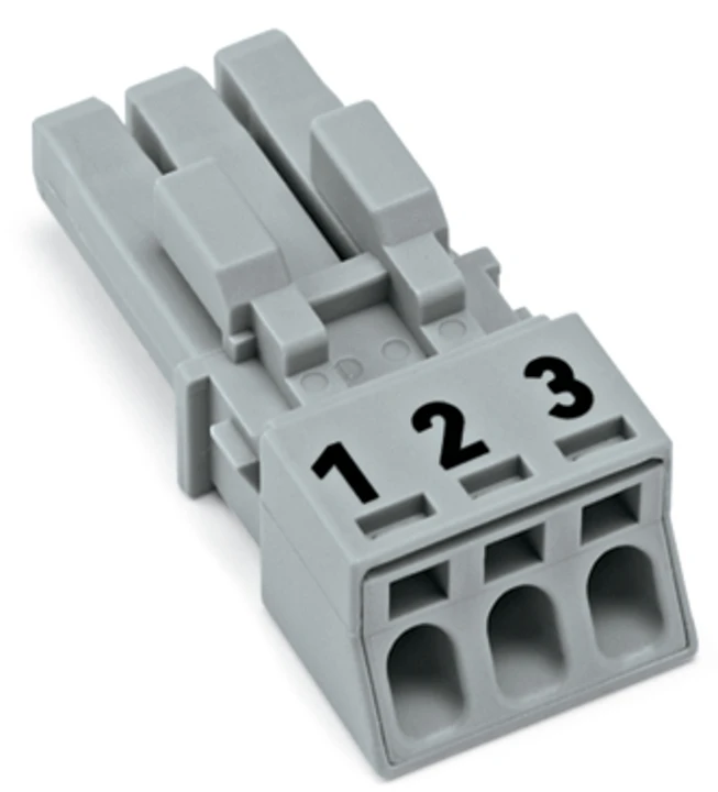 Wago Connector voor insteekbare gebouwinstallatie 890-243 890-243 14026211