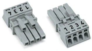 Wago - Connector voor insteekbare gebouwinstallatie - 890-244 890-244 14027541