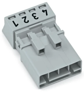 Wago - Connector voor insteekbare gebouwinstallatie - 890-254 890-254 14028517