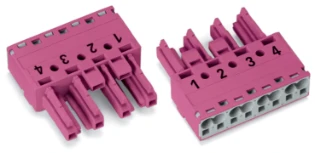 Wago - Connector voor insteekbare gebouwinstallatie - 770-284 770-284 14030495