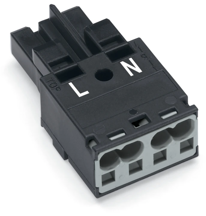 Wago Connector voor insteekbare gebouwinstallatie 770-202 770-202 14031294