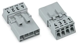 Wago - Connector voor insteekbare gebouwinstallatie - 890-254 890-254 14033022