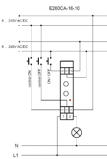 ABB - Bistabiel relais - E260CA-16-10 2CCG000975R0001 14126842