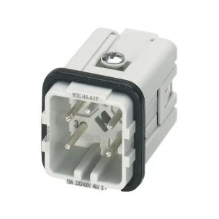 Weidmüller - Contactblok voor rechthoekige connector - HDC HA 4 MP 2985430000 14145995