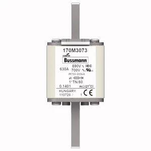 Eaton - HRC zekering - FUSE 630A 690V 1*TN/80 AR UC 170M3073 141513