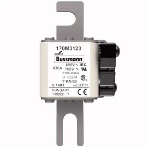 Eaton - HRC zekering - FUSE 630A 690V 1*KN/80 AR UC 170M3123 141555