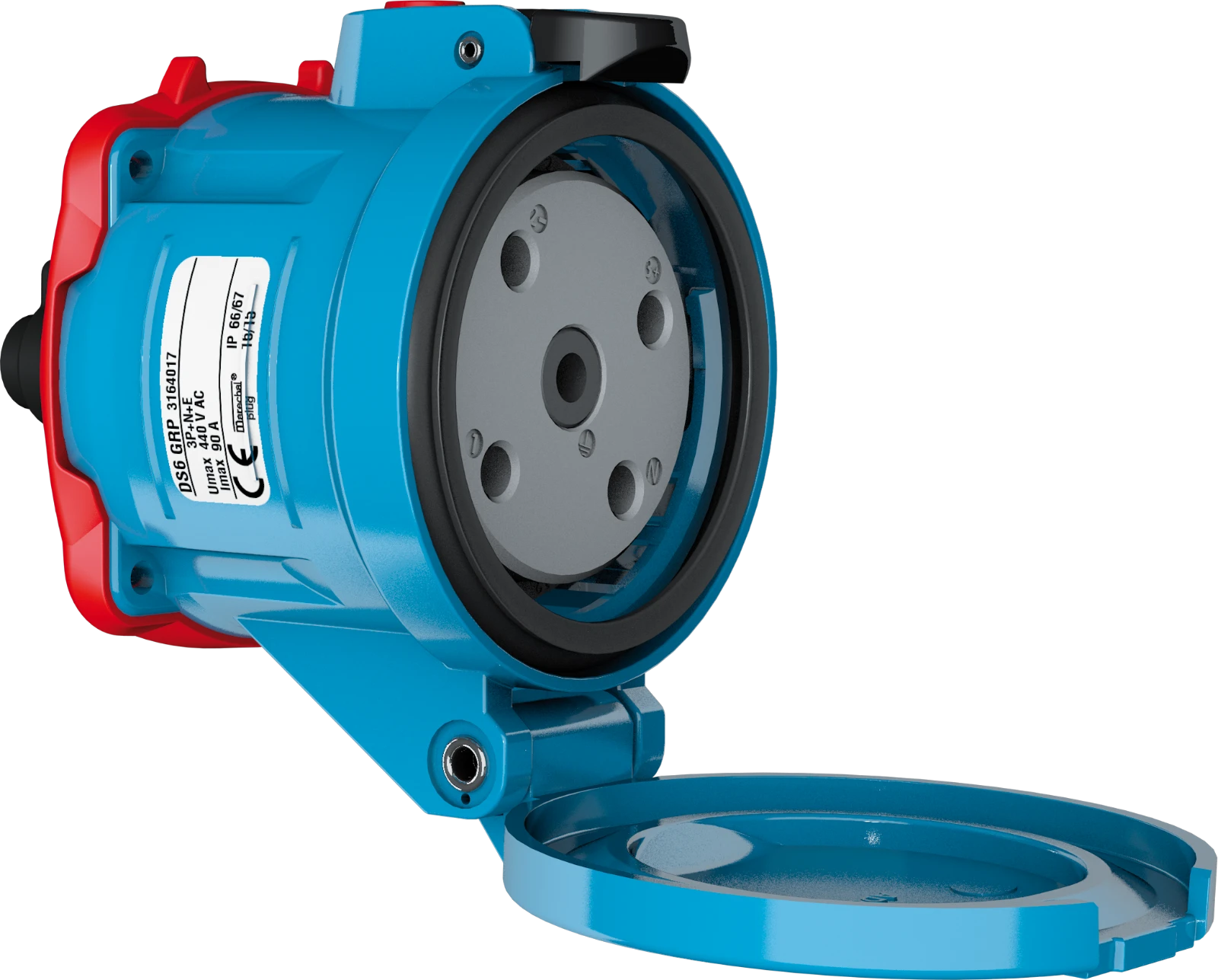 Marechal CEE-contactdoos uitschakelbaar, beveiligd (IEC 60309) 3164017 3164017 14245568