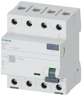 Siemens - Aardlekschakelaar - 5SV3646-6 5SV36466 14315783