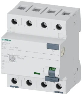 Siemens - Aardlekschakelaar - 5SV3356-6 5SV33566 14316067