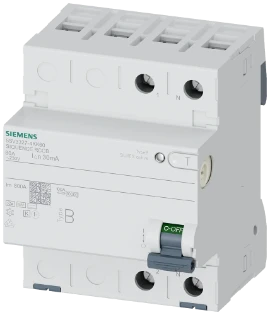 Siemens - Aardlekschakelaar - 5SV3327-4KK60 5SV33274KK60 14316083