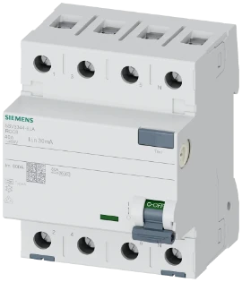Siemens - Aardlekschakelaar - 5SV3344-6LA 5SV33446LA 14316136