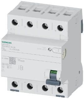 Siemens - Aardlekschakelaar - 5SV3746-4 5SV37464 14316139
