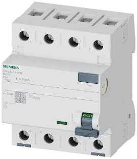 Siemens - Aardlekschakelaar - 5SV3347-6KK12 5SV33476KK12 14316157