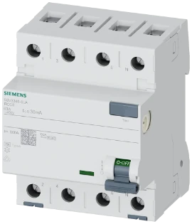 Siemens - Aardlekschakelaar - 5SV3346-6LA 5SV33466LA 14316249
