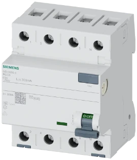 Siemens - Aardlekschakelaar - 5SV3656-6 5SV36566 14316308