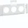 Hager - Afdekplaat installatiecomponenten wandgoot - GB080319016 GB080319016 15714608