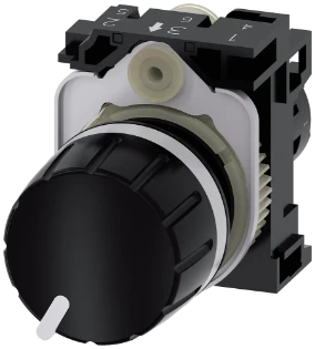 Siemens - Potentiometer voor paneelinbouw - 3SU1200-2PW10-1AA0 3SU12002PW101AA0 15988709