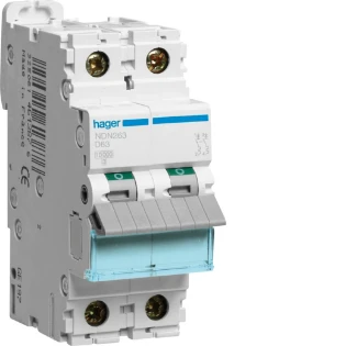 Hager - Installatieautomaat - NDN263 NDN263 170086