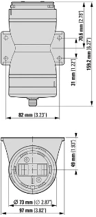 Eaton - Aansluitmodule voor signaalzuil - SL7-CB-D-M12A4 177351 17505627