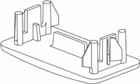 Legrand Beschermkap/afdekking montagerail/-profiel 348576 348576 175553