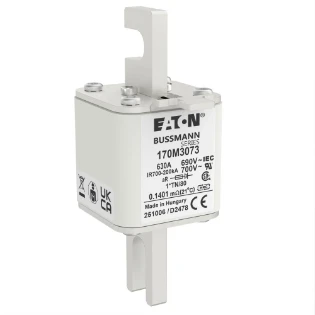 Eaton - HRC zekering - FUSE 630A 690V 1*TN/80 AR UC 170M3073 17593673