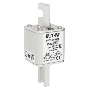 Eaton - HRC zekering - FUSE 630A 690V 1*/80 AR UC 170M3023 17596414