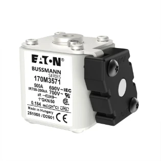 Eaton - HRC zekering - FUSE 500A 690V 1*GKN/50 AR UC 170M3571 17596629