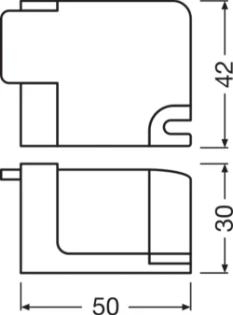 Ledvance - Toebehoren/onderdelen voor LED-drivers en - modules - DR AY ZB+DALI CLAMP DUO 4058075483125 17828566