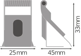 Ledvance - Mechanische toebehoren/onderdelen voor verlichtingsarmaturen - PANEL RECESSED MOUNT CLIPS VAL 4x 4058075409859 17829356