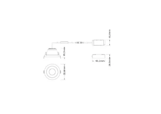 Ledvance - Downlight/spot/schijnwerper - LEDV4099854490903 4099854490903 17829450
