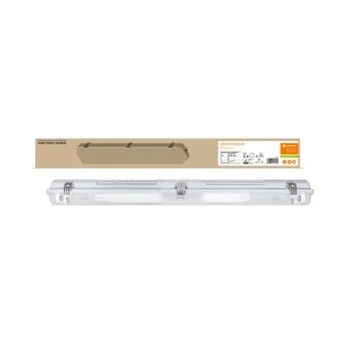 Ledvance - Plafond-/wandarmatuur - DP HOUSING 600 P 2XLAMP IP65 4099854118074 17832296