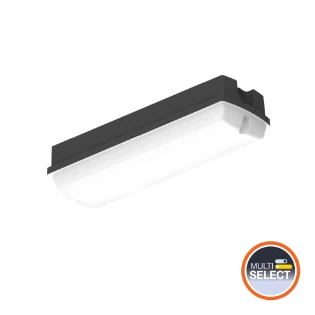 Ledvance - Plafond-/wandarmatuur - BLKH COMP RC V 8W CPS IP65 BK 4099854290480 17833093